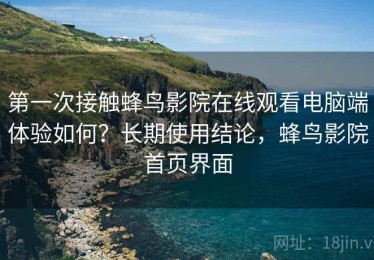 第一次接触蜂鸟影院在线观看电脑端体验如何？长期使用结论，蜂鸟影院首页界面