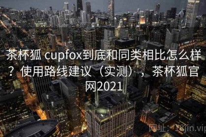 茶杯狐 cupfox到底和同类相比怎么样？使用路线建议（实测），茶杯狐官网2021