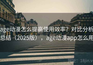 age动漫怎么提高使用效率？对比分析总结（2025版），age动漫app怎么用